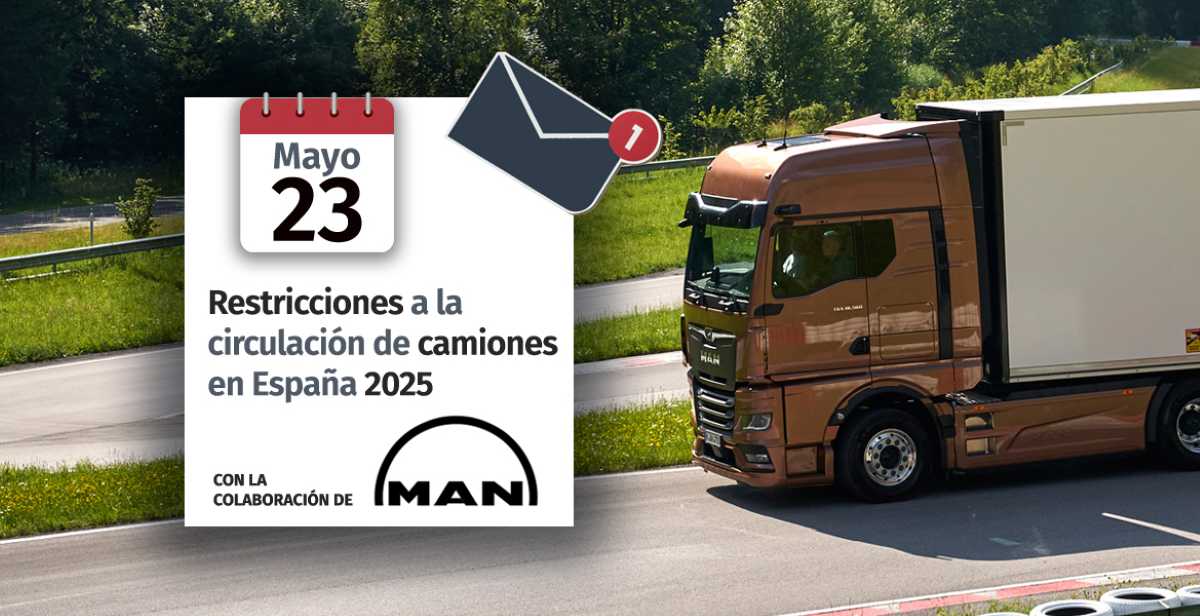 Restricciones a la circulación de camiones el 23 de mayo de 2025 ...