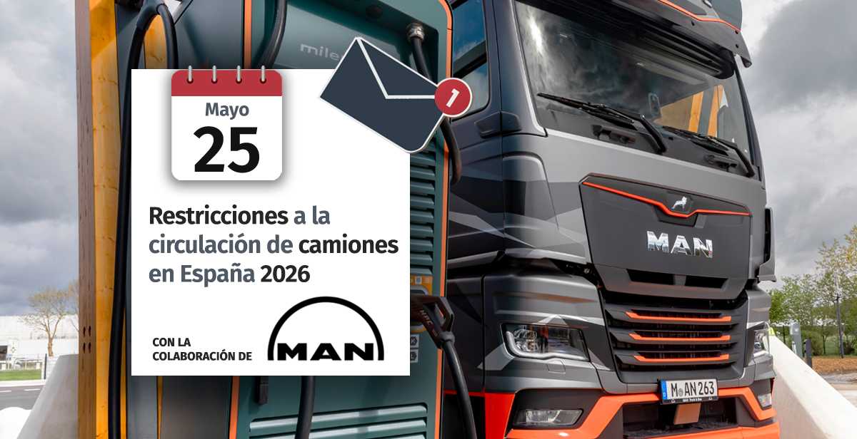 Restricciones a la circulación de camiones el 25 de mayo de 2026 ...