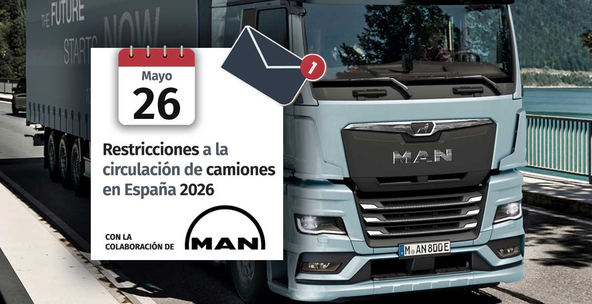 Restricciones a la circulación de camiones el 26 de mayo de 2026 ...